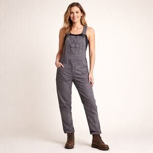 Dovetail Workwear Freshley Overalls Gray Canvas Workwear Utility Women’s 6